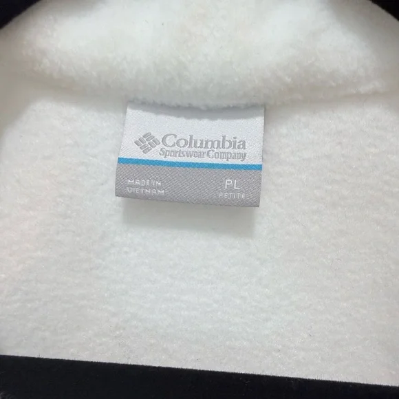 Columbia Soft White Fleece Jacket - Picture 2 of 4